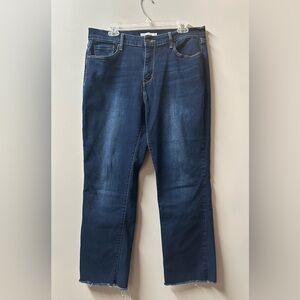 Levi's 505 Women's Dark Blue Jeans Straight size 16